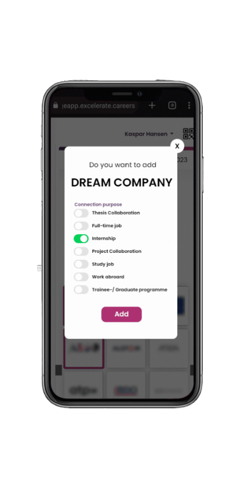 How it works - Excelerate connect matchmaking